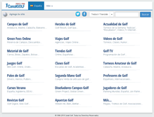 Tablet Screenshot of buscador.canalgolf.com