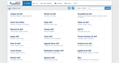 Desktop Screenshot of clubs.canalgolf.com